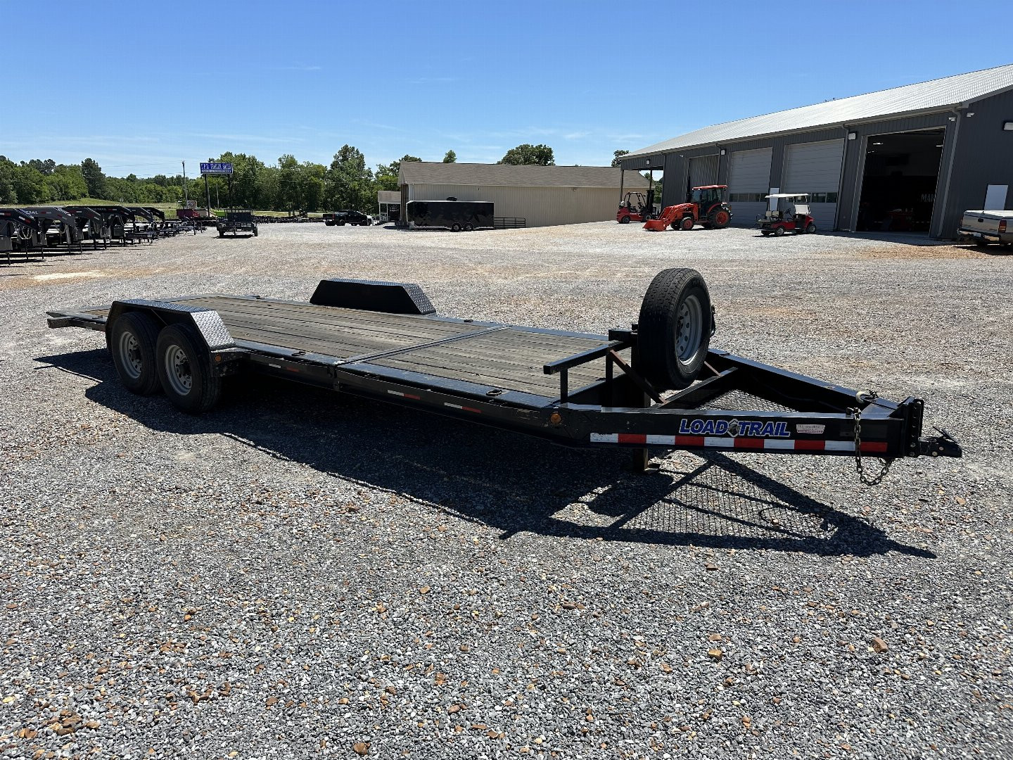 Used 2019 LOAD TRAIL 83"X22' 14K Tilt Equipment Trailer