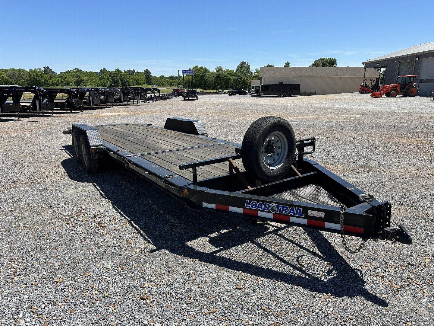 Used 2019 LOAD TRAIL 83"X22' 14K Tilt Equipment Trailer