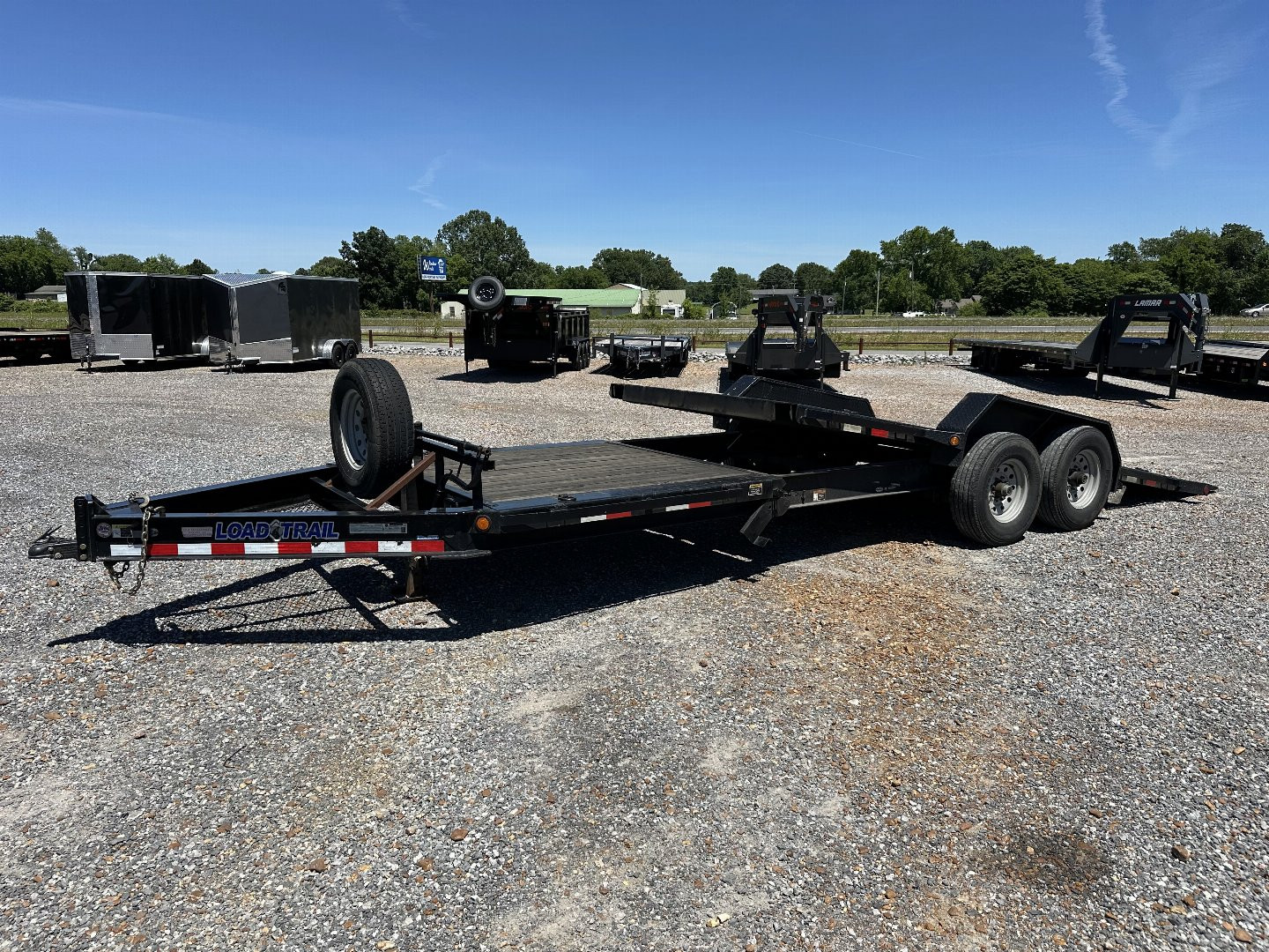 Used 2019 LOAD TRAIL 83"X22' 14K Tilt Equipment Trailer