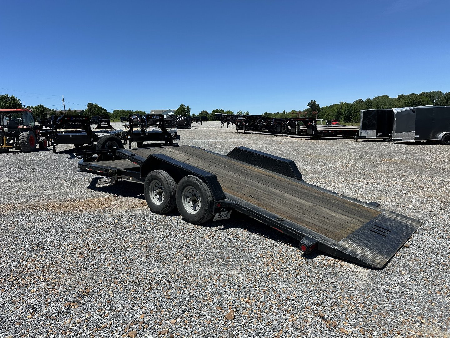 Used 2019 LOAD TRAIL 83"X22' 14K Tilt Equipment Trailer