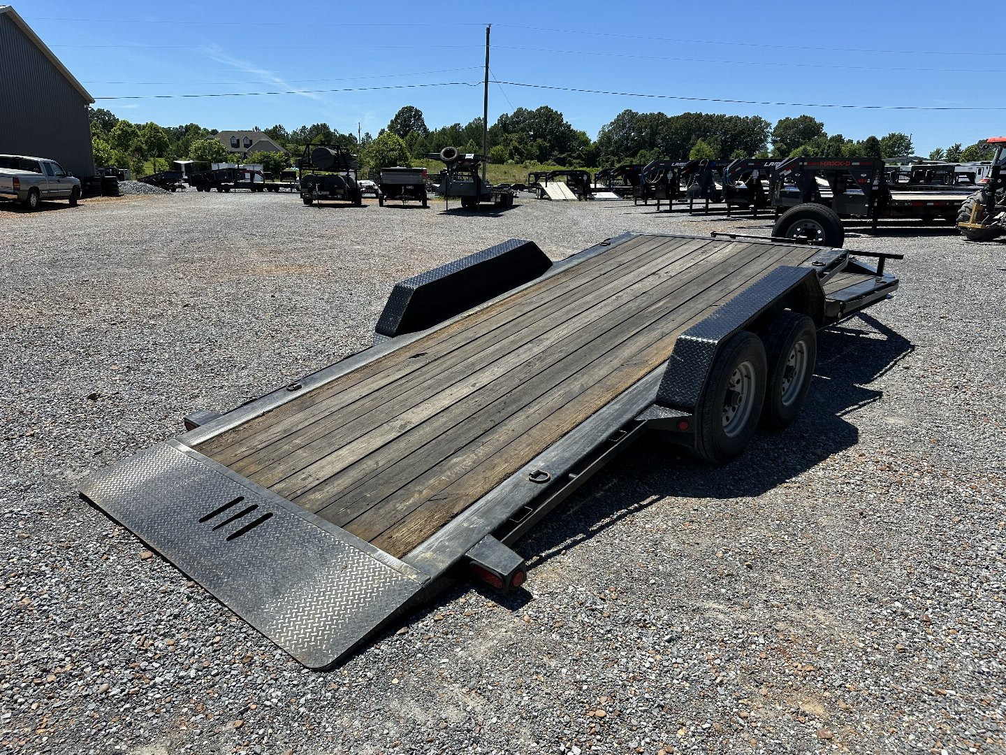 Used 2019 LOAD TRAIL 83"X22' 14K Tilt Equipment Trailer