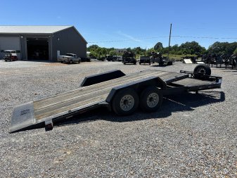 Used 2019 LOAD TRAIL 83"X22' 14K Tilt Equipment Trailer