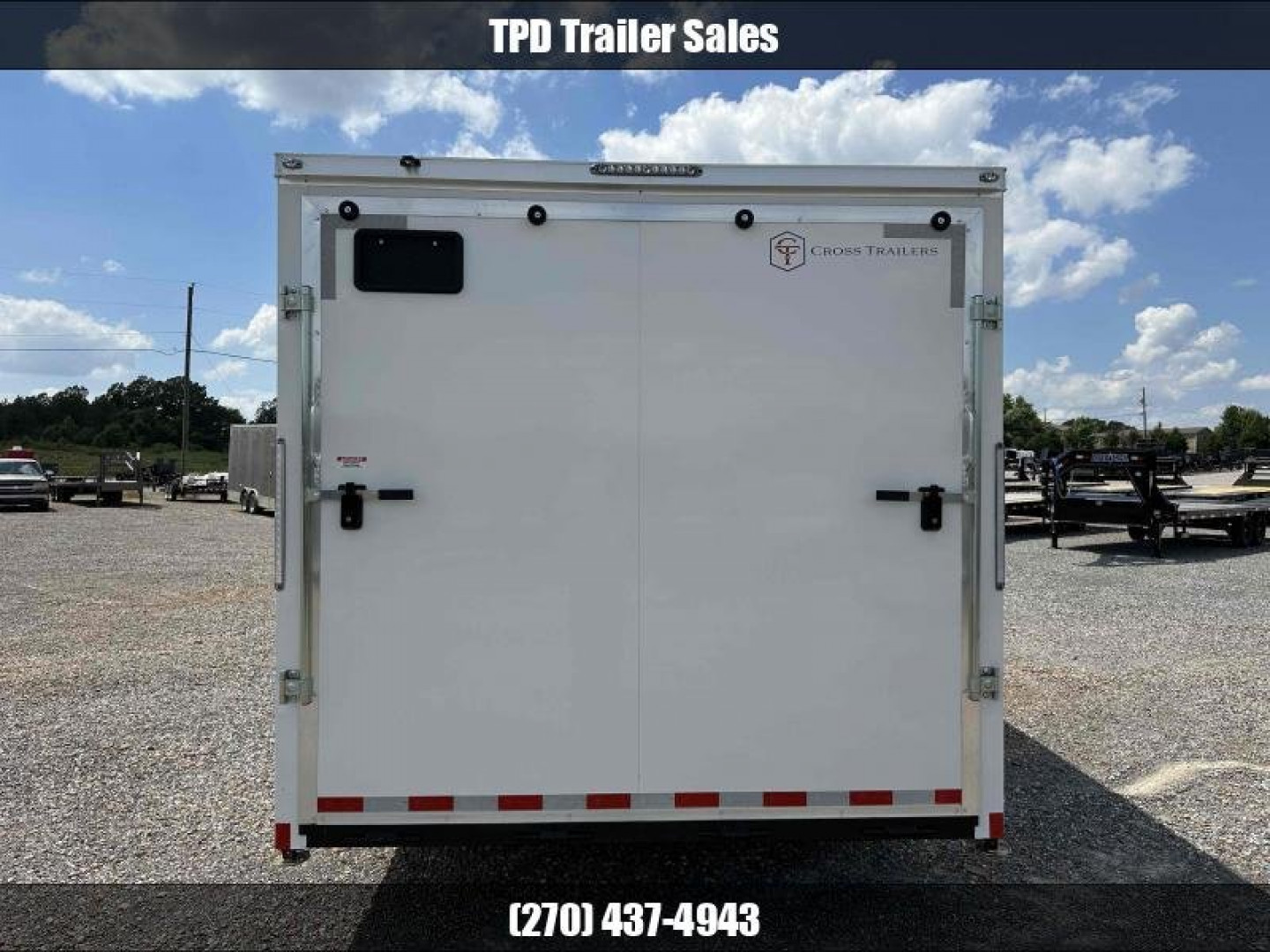 New 2025 Cross 8.5'X28' 14K Enclosed Trailer 8" FRAME