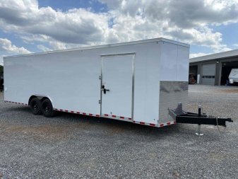 New 2025 Cross 8.5'X28' 14K Enclosed Trailer 8" FRAME