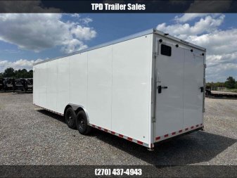 New 2025 Cross 8.5'X28' 14K Enclosed Trailer 8" FRAME