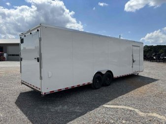 New 2025 Cross 8.5'X28' 14K Enclosed Trailer 8" FRAME