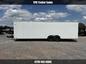 New 2025 Cross 8.5'X28' 14K Enclosed Trailer 8" FRAME