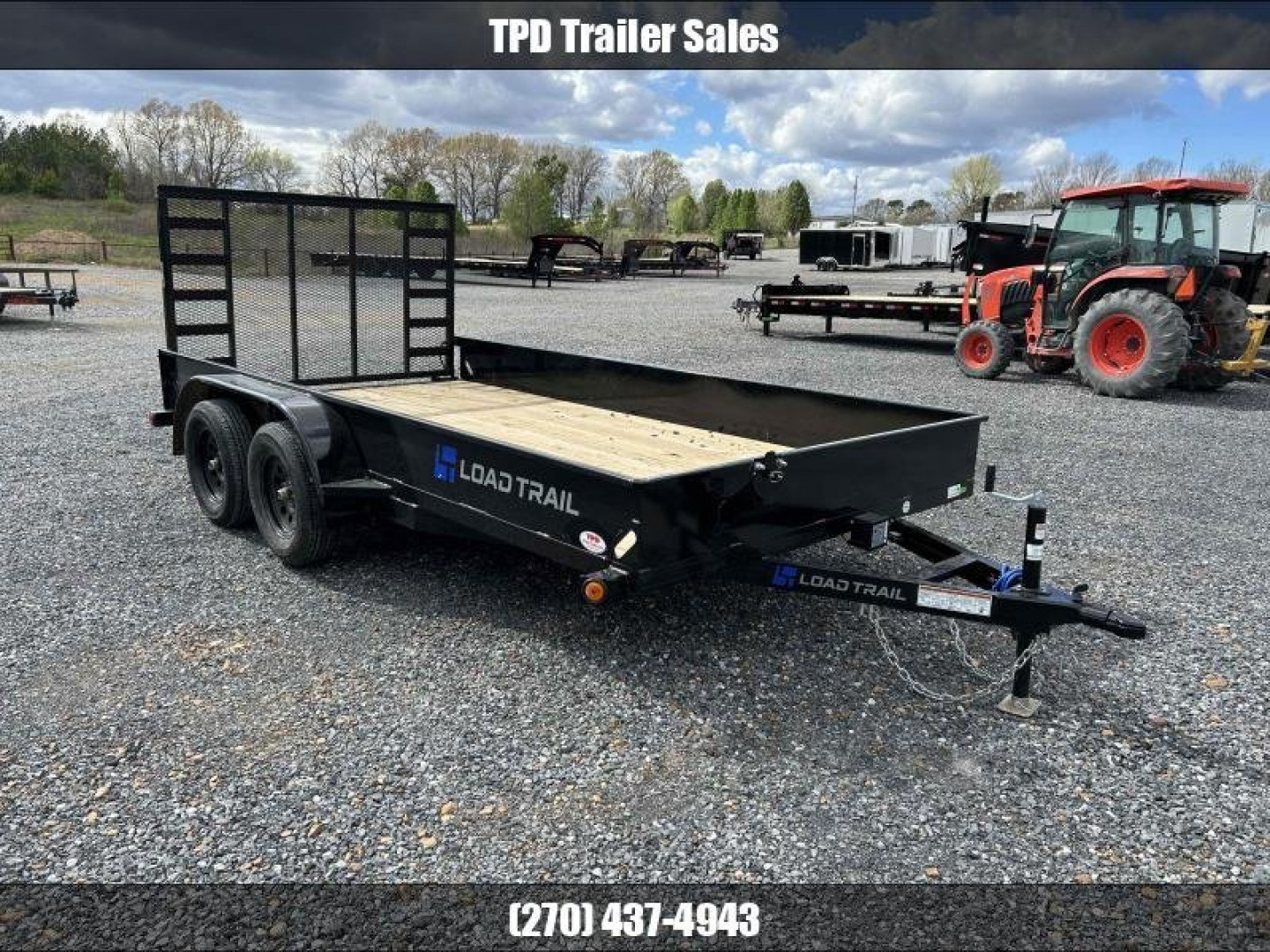 New 2024 Load Trail 83"x14' 7k Utility Trailer