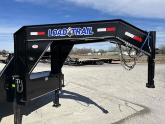 Used 2023 Load Trail 102"x40' 25k Gooseneck Flatbed Trailer