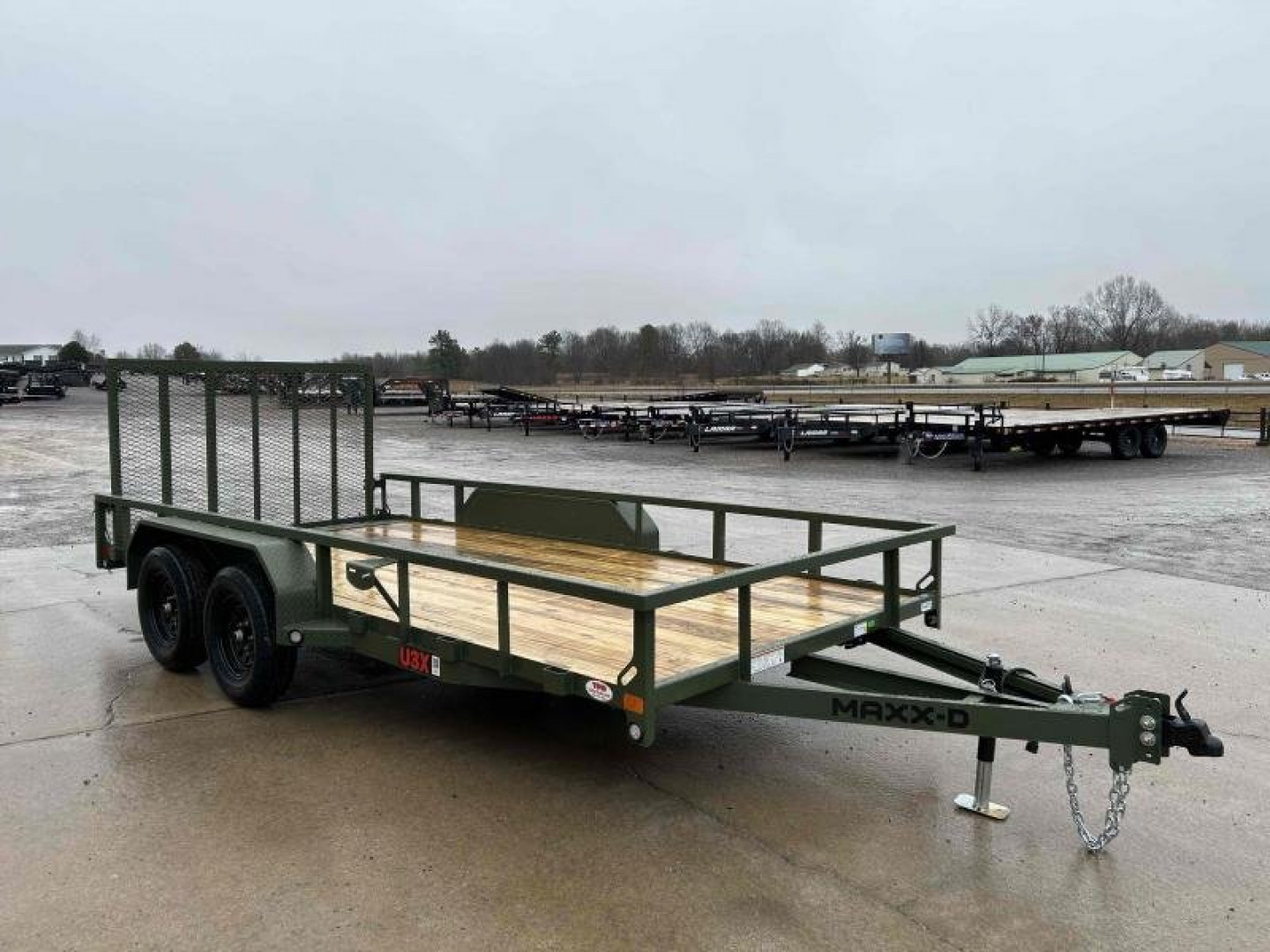 New 2024 MAXXD 16' x 83" 7k Utility Trailer