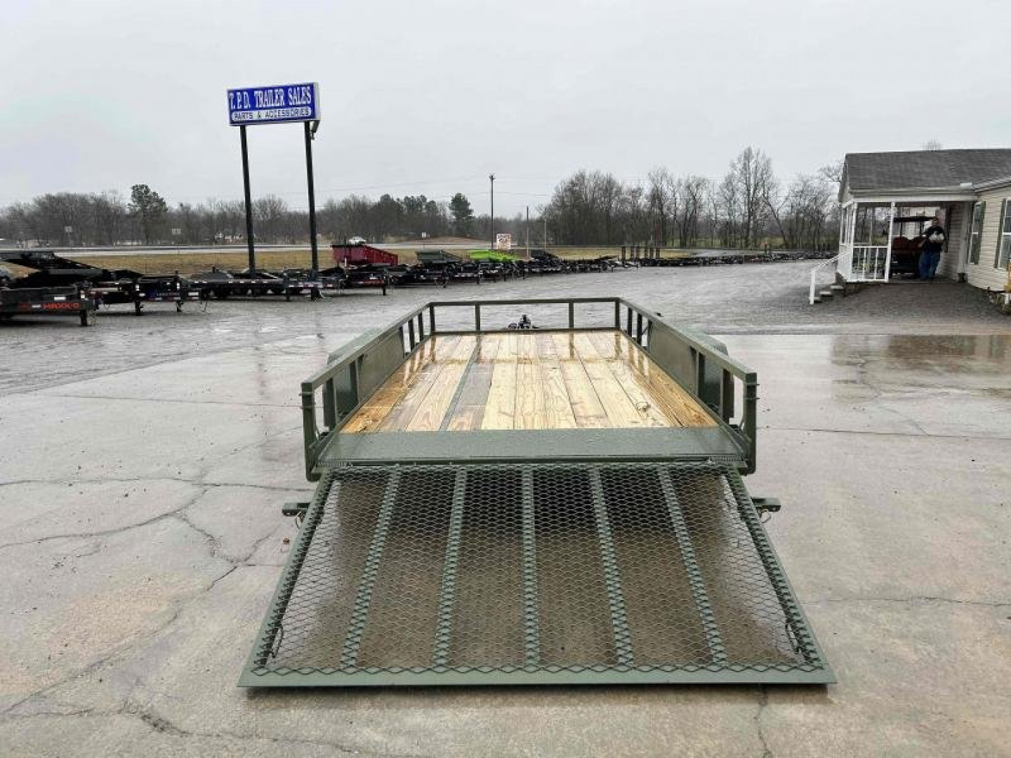 New 2024 MAXXD 16' x 83" 7k Utility Trailer