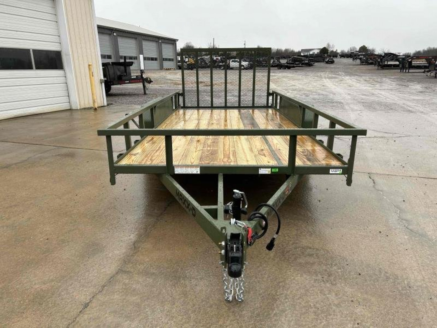 New 2024 MAXXD 16' x 83" 7k Utility Trailer