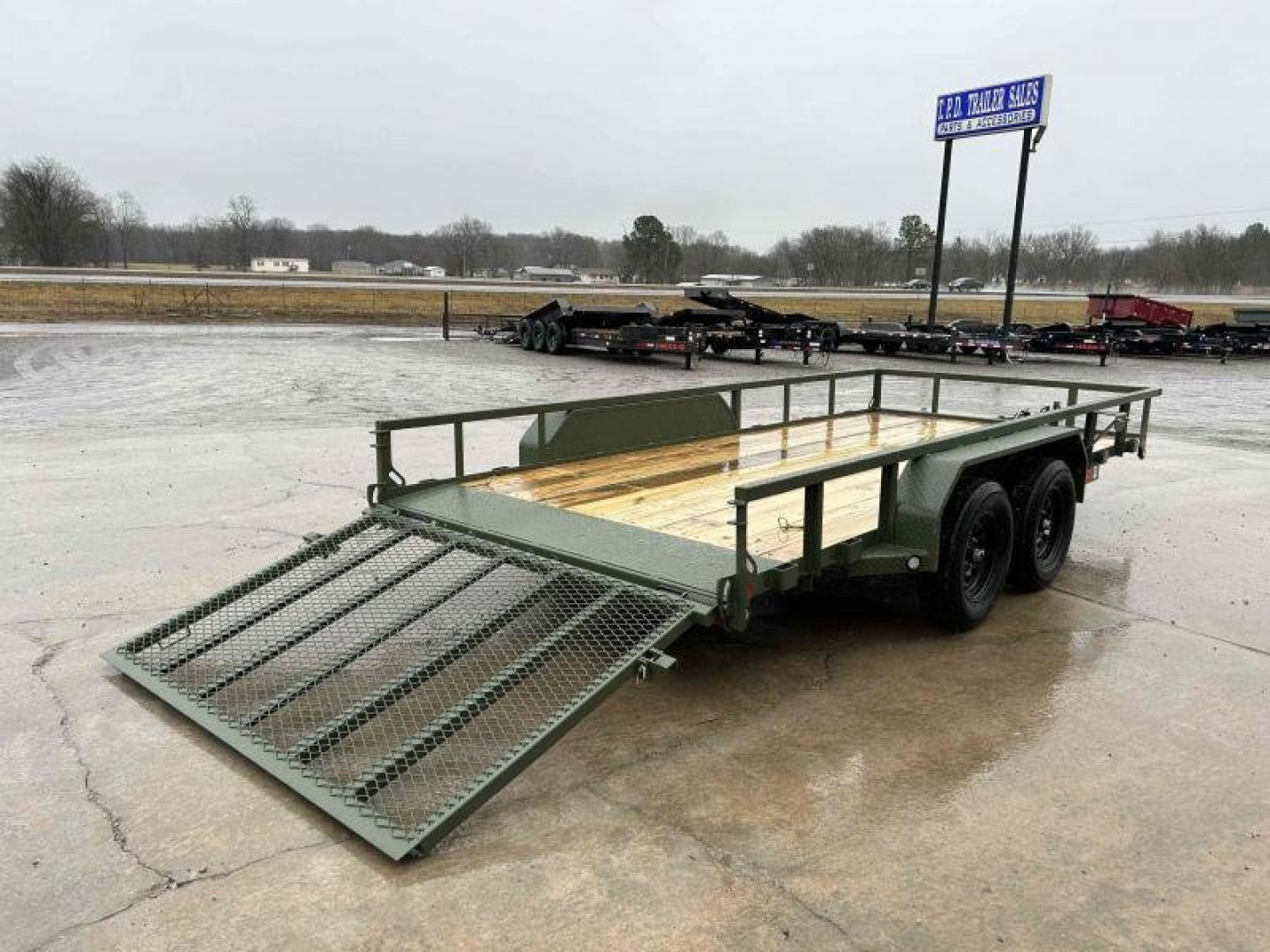 New 2024 MAXXD 16' x 83" 7k Utility Trailer