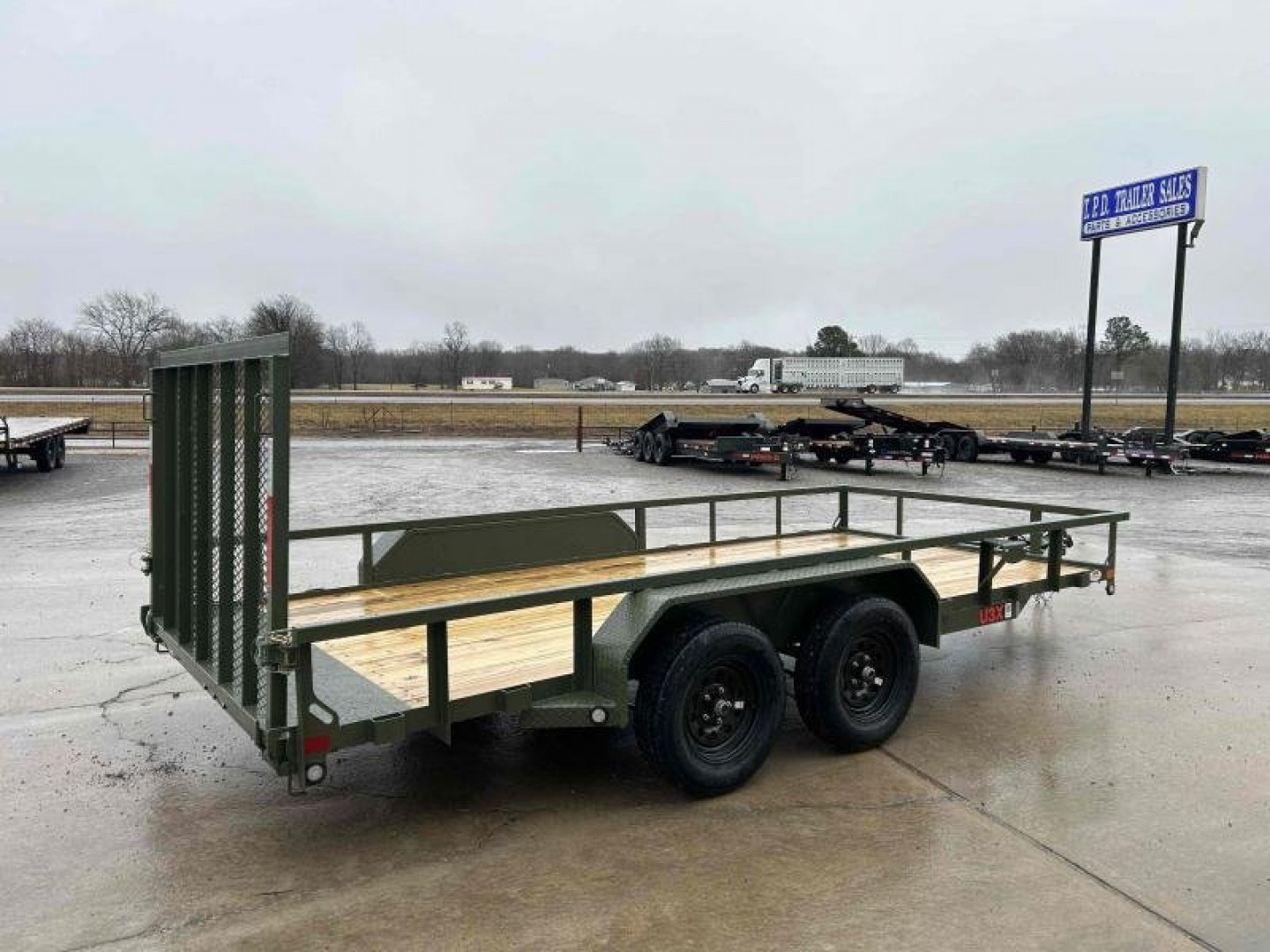 New 2024 MAXXD 16' x 83" 7k Utility Trailer