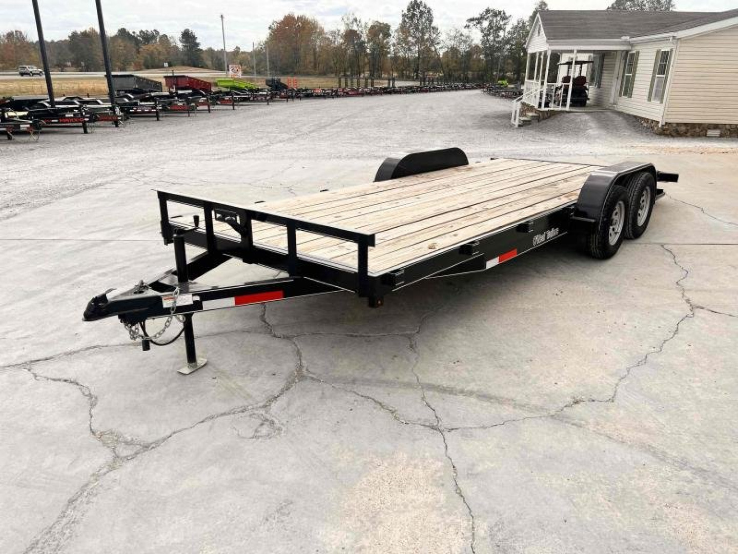 New 2023 O'neal 6'10" x 20' 7k Car Trailer