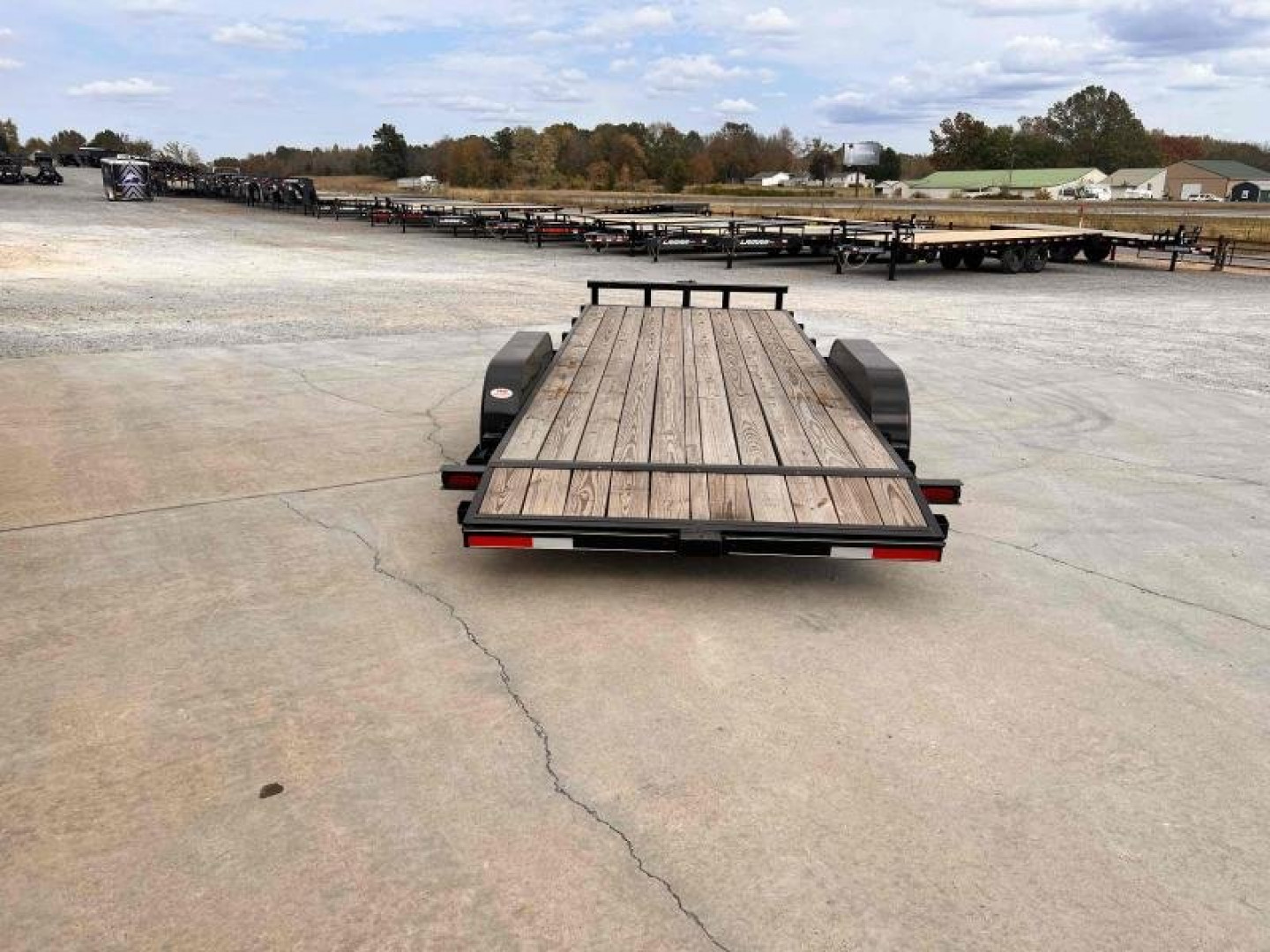 New 2023 O'neal 6'10" x 20' 7k Car Trailer