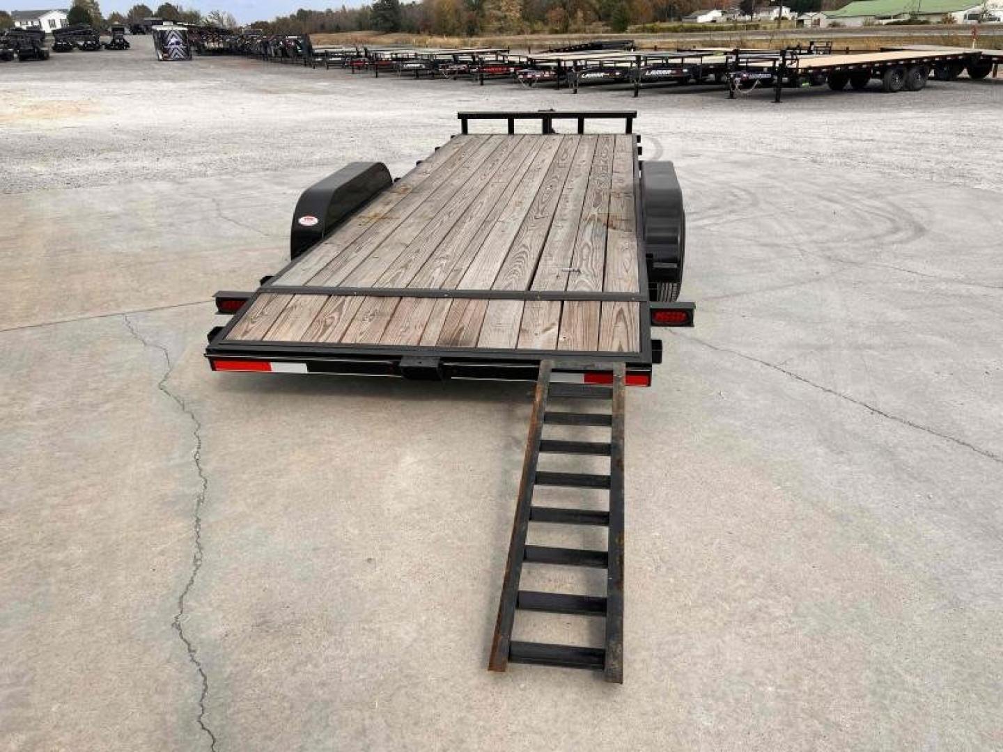 New 2023 O'neal 6'10" x 20' 7k Car Trailer