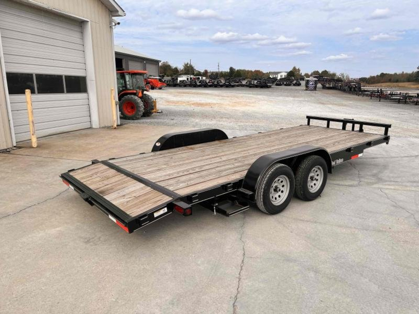 New 2023 O'neal 6'10" x 20' 7k Car Trailer