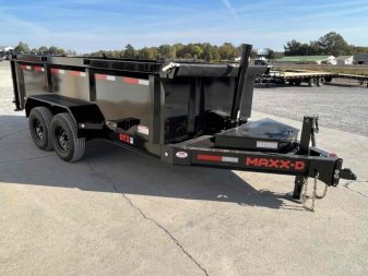 New 2024 MAXXD 83"x14' 14k Telescoping Dump Trailer