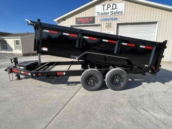 New 2024 MAXXD 83"x14' 14k Telescoping Dump Trailer