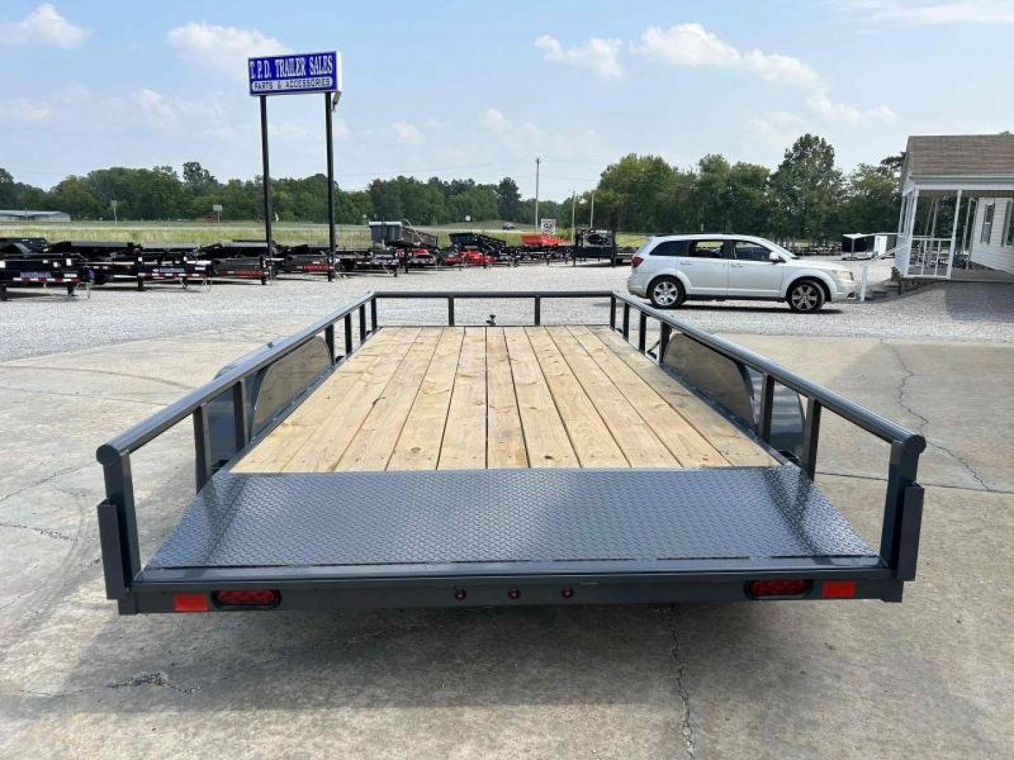 New 2023 Lamar 83"X16' 7K Utility Trailer