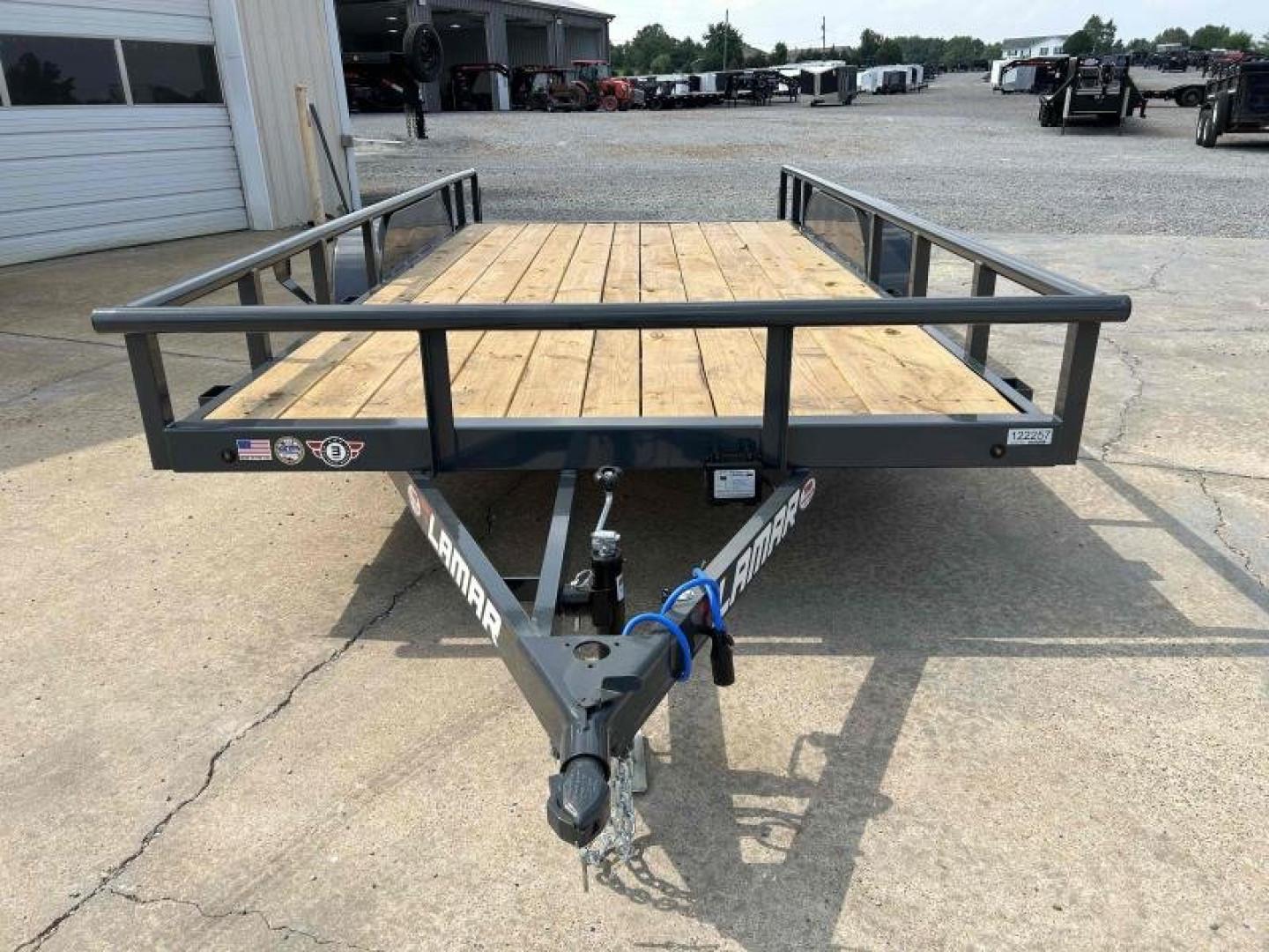 New 2023 Lamar 83"X16' 7K Utility Trailer