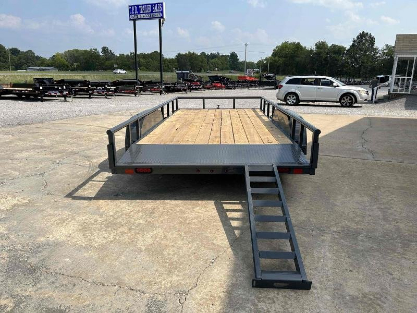 New 2023 Lamar 83"X16' 7K Utility Trailer