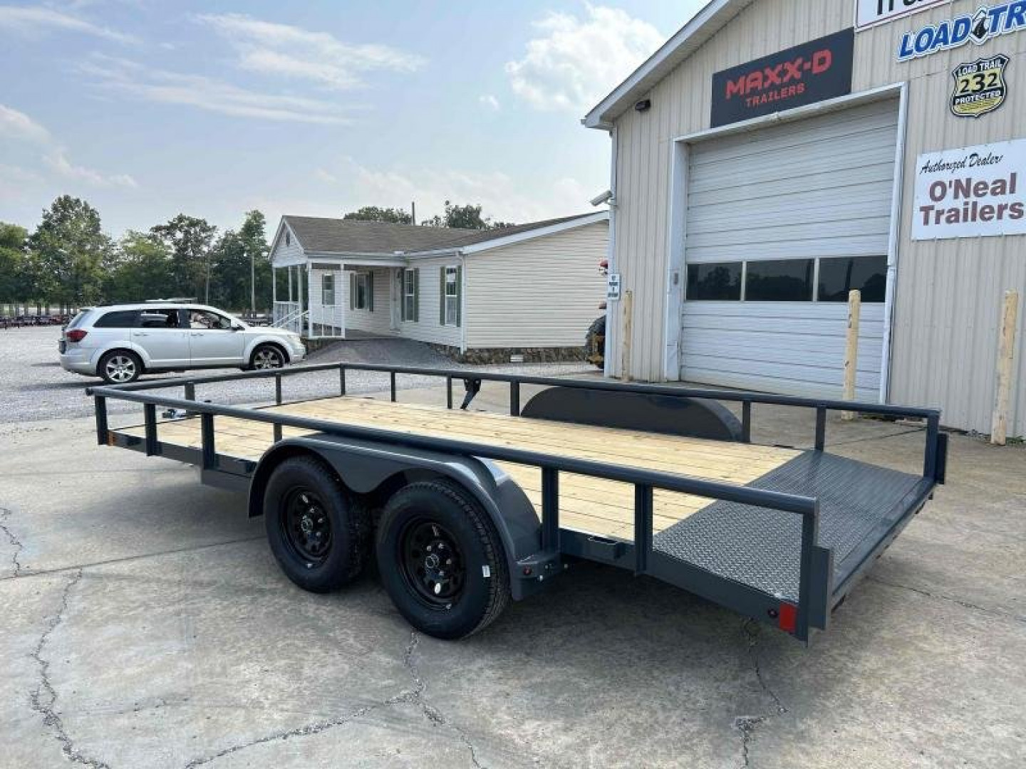 New 2023 Lamar 83"X16' 7K Utility Trailer