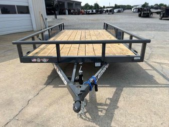 New 2023 Lamar 83"X16' 7K Utility Trailer