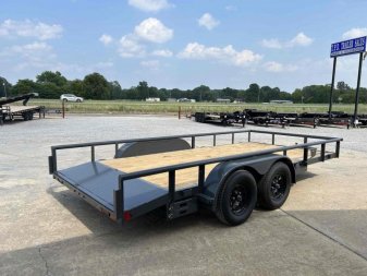 New 2023 Lamar 83"X16' 7K Utility Trailer