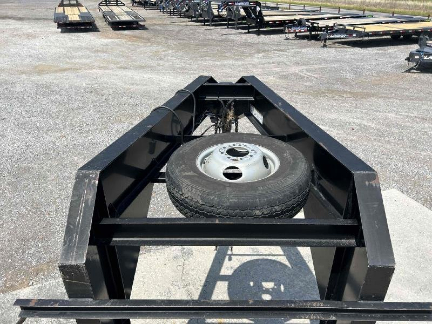 Used 2017 Elite Trailers 25+5 Flatbed Trailer