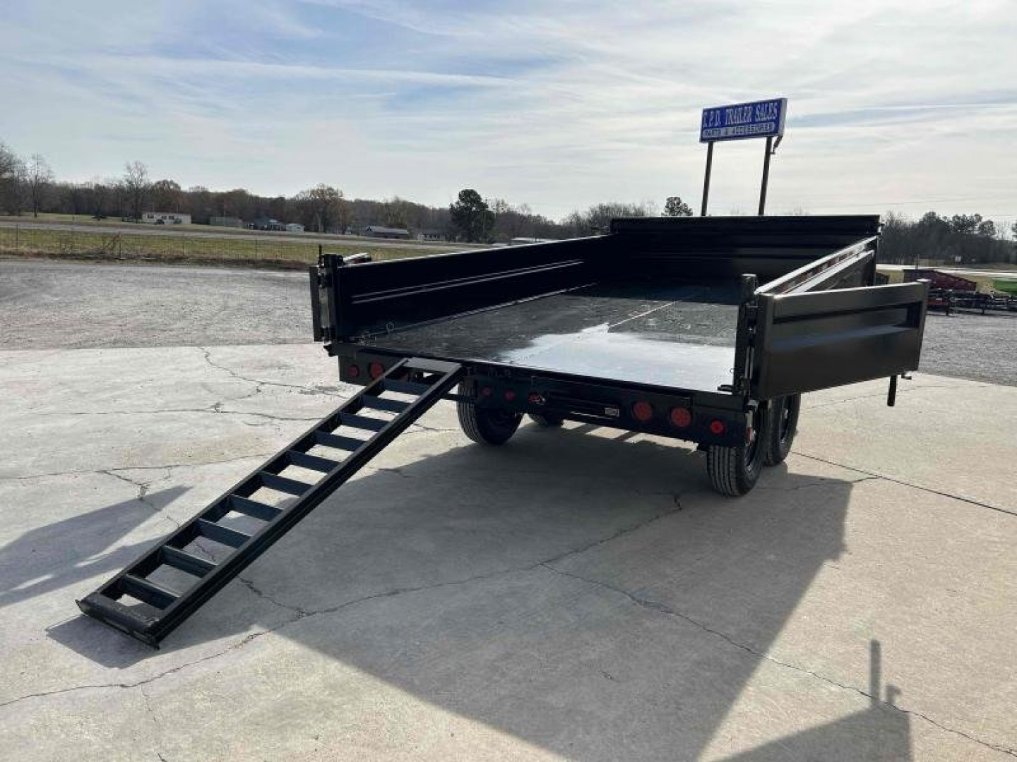 New 2024 Load Trail 96" X 14' 14K Dump Trailer *Fold Down Sides*