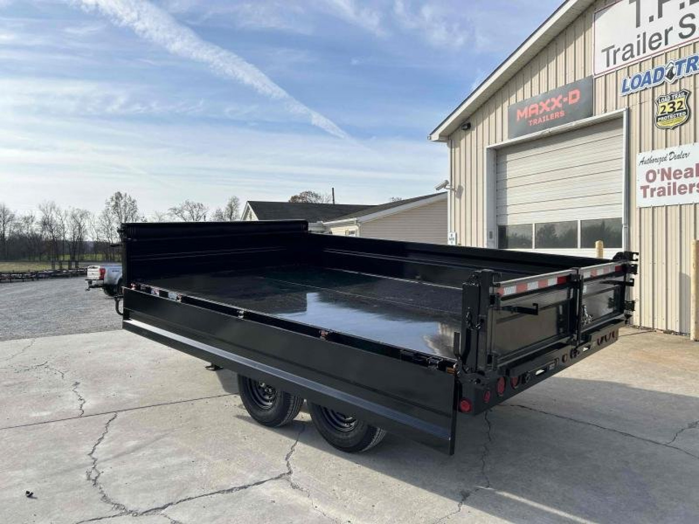 New 2024 Load Trail 96" X 14' 14K Dump Trailer *Fold Down Sides*