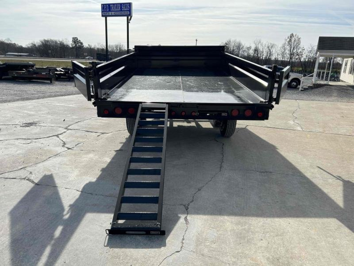 New 2024 Load Trail 96" X 14' 14K Dump Trailer *Fold Down Sides*