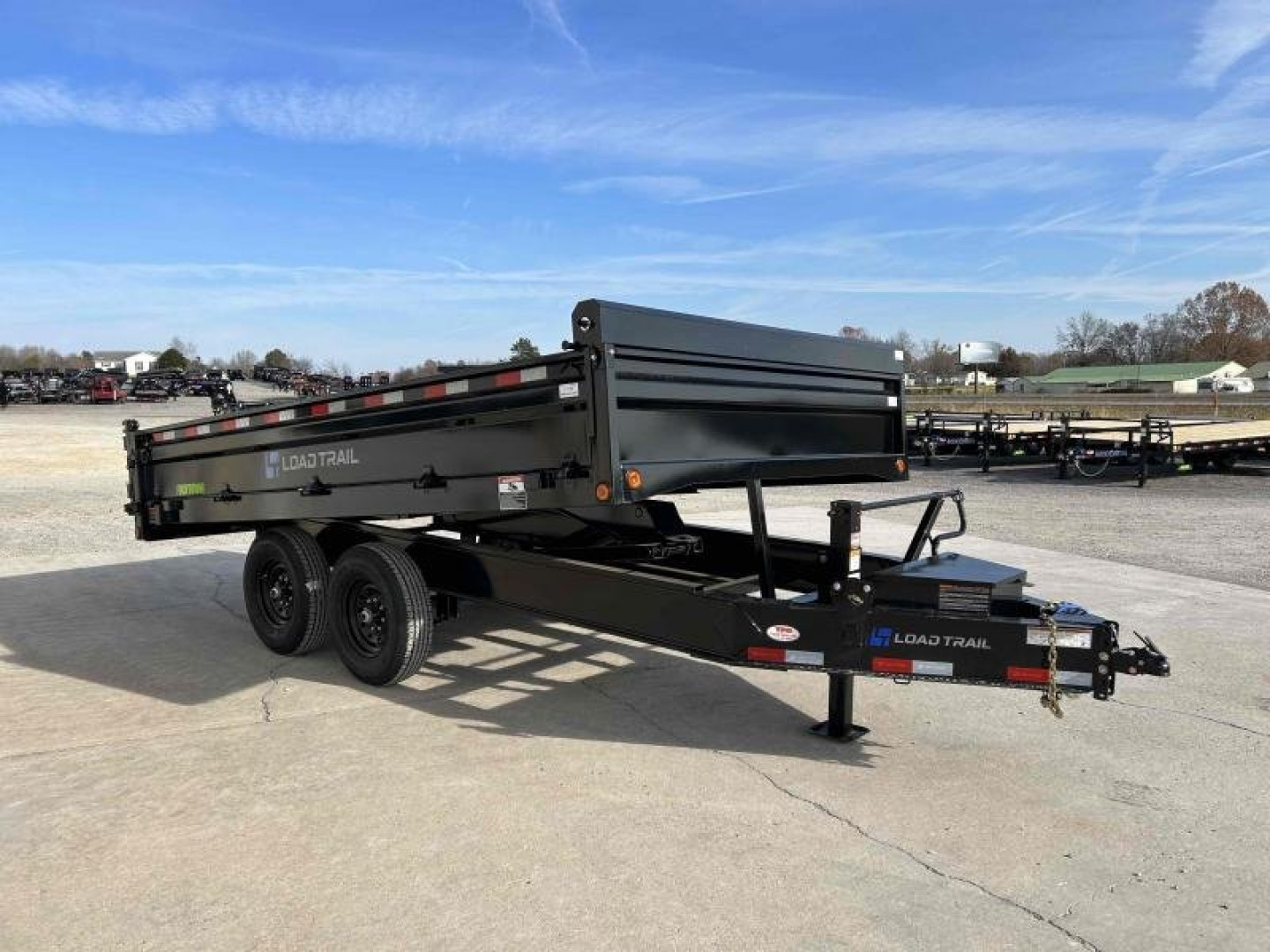 New 2024 Load Trail 96" X 14' 14K Dump Trailer *Fold Down Sides*