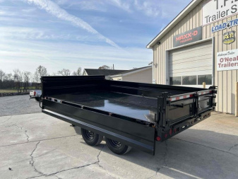 New 2024 Load Trail 96" X 14' 14K Dump Trailer *Fold Down Sides*
