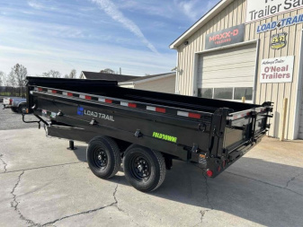 New 2024 Load Trail 96" X 14' 14K Dump Trailer *Fold Down Sides*