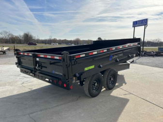 New 2024 Load Trail 96" X 14' 14K Dump Trailer *Fold Down Sides*
