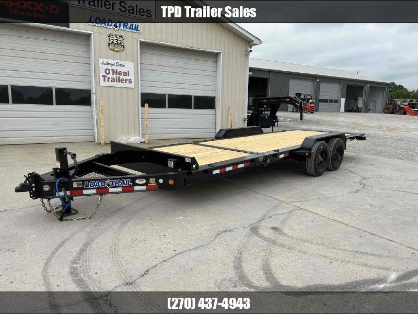 New 2024 Load Trail 83" X 22' 16K Equipment Tilt Trailer