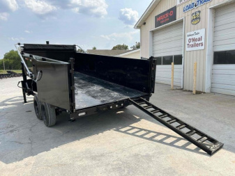 New 2023 MAXXD 16' x 83" 17.5k Telescopic Gooseneck Dump Trailer
