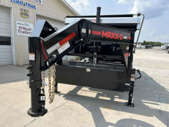 New 2023 MAXXD 16' x 83" 17.5k Telescopic Gooseneck Dump Trailer