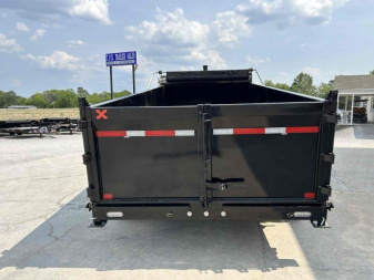 New 2023 MAXXD 16' x 83" 17.5k Telescopic Gooseneck Dump Trailer