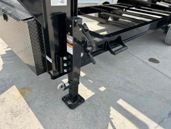 New 2023 MAXXD 16' x 83" 17.5k Telescopic Gooseneck Dump Trailer