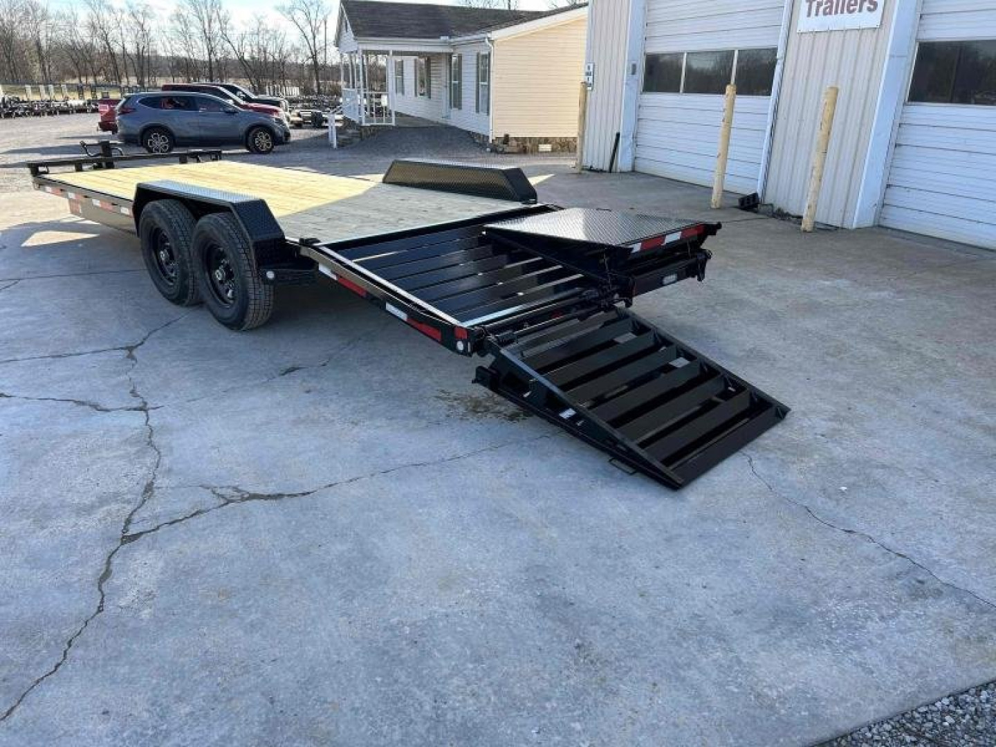 New 2023 MAXXD 83" x 22' 14K Equipment Trailer