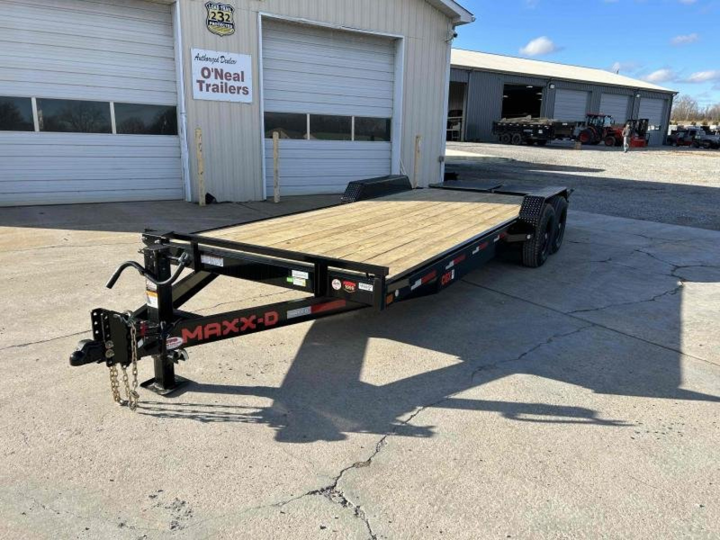 New 2023 MAXXD 83" x 22' 14K Equipment Trailer
