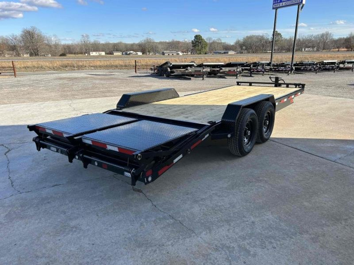 New 2023 MAXXD 83" x 22' 14K Equipment Trailer