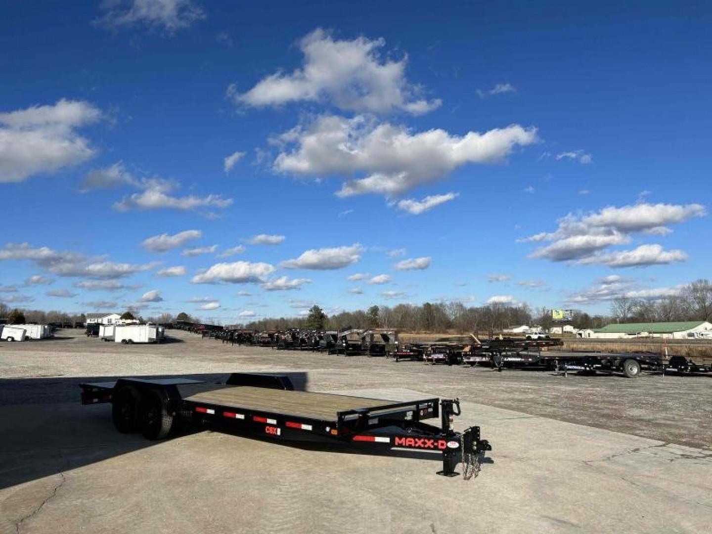 New 2023 MAXXD 83" x 22' 14K Equipment Trailer