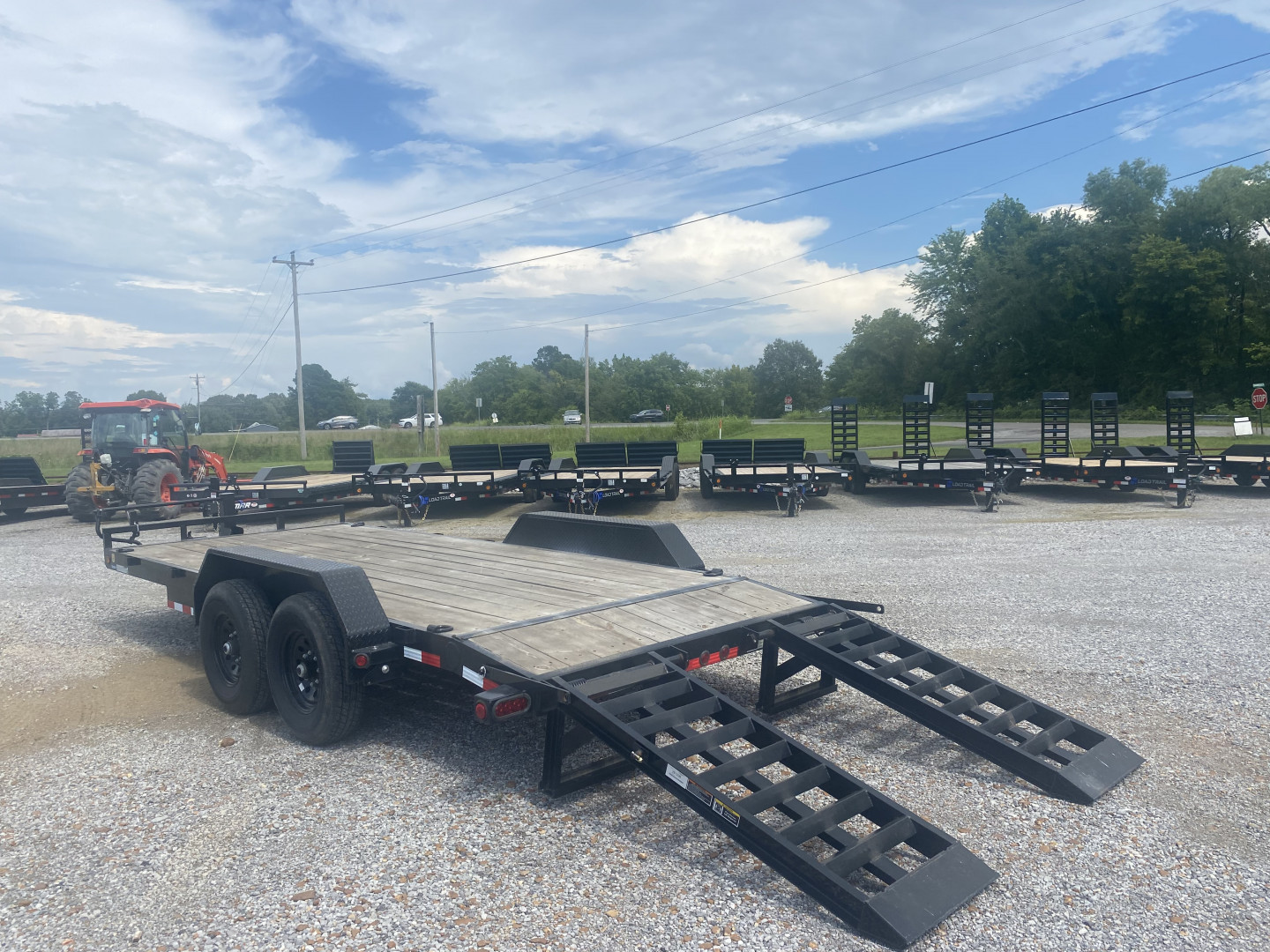 Used 2023 Load Trail CH 83"x18' 14k Equipment Trailer