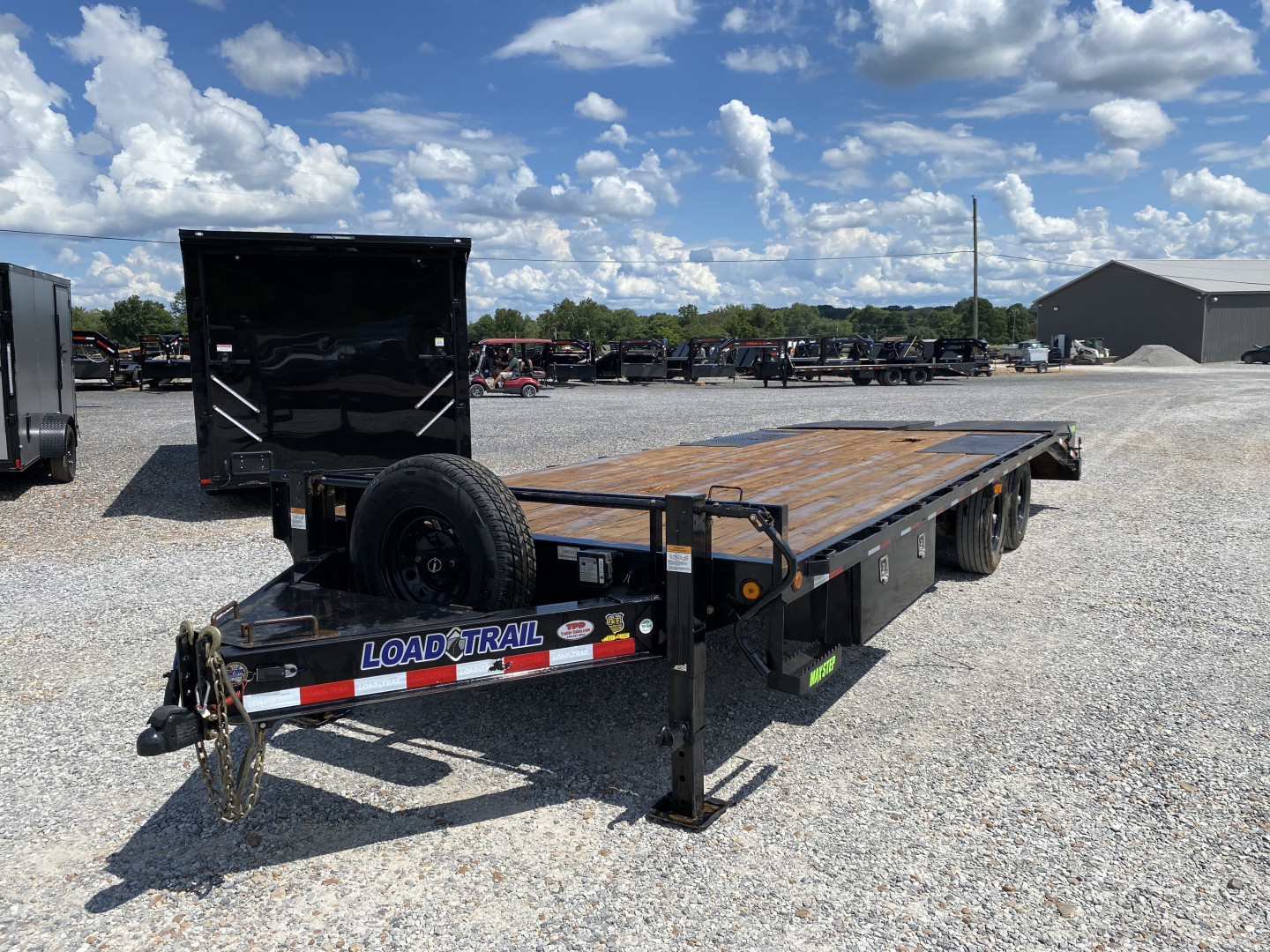Used 2023 Load Trail 102" x 24' 14k Flatbed Trailer