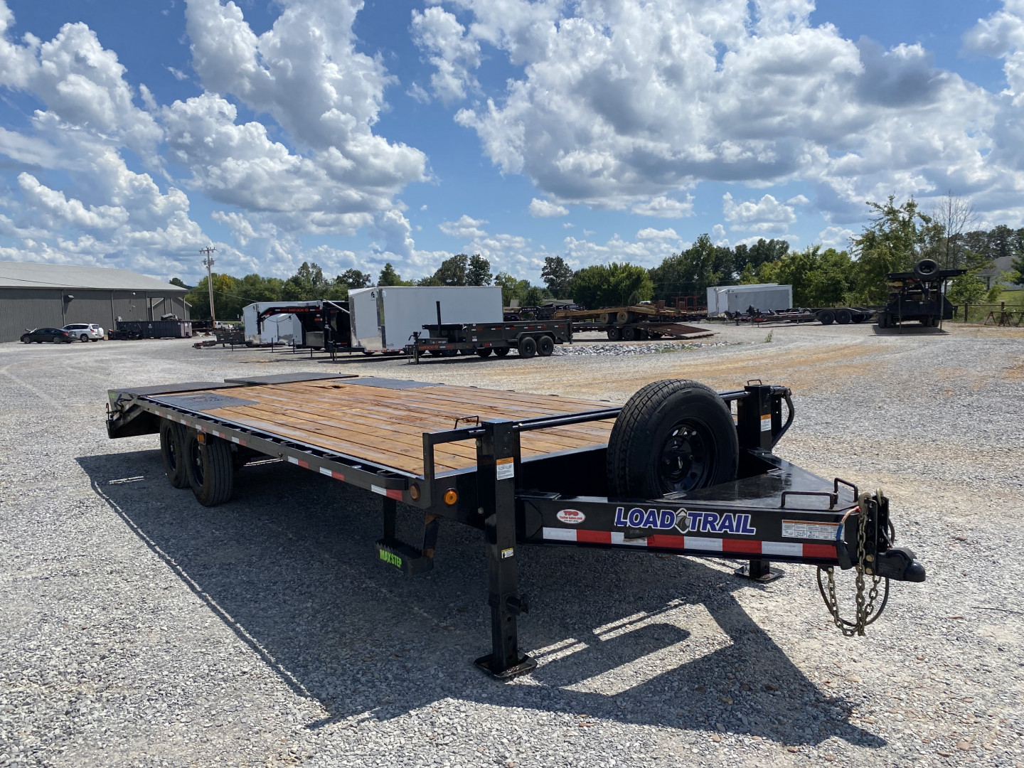 Used 2023 Load Trail 102" x 24' 14k Flatbed Trailer